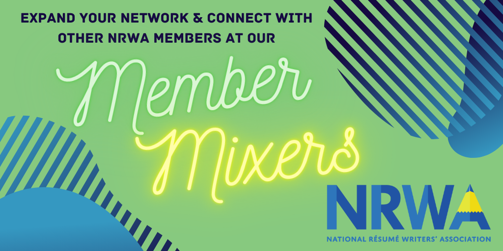 Expand your network and connect with other NRWA members at our Member Mixers