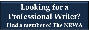 Looking for a Professional Writer? Find a member of the NRWA